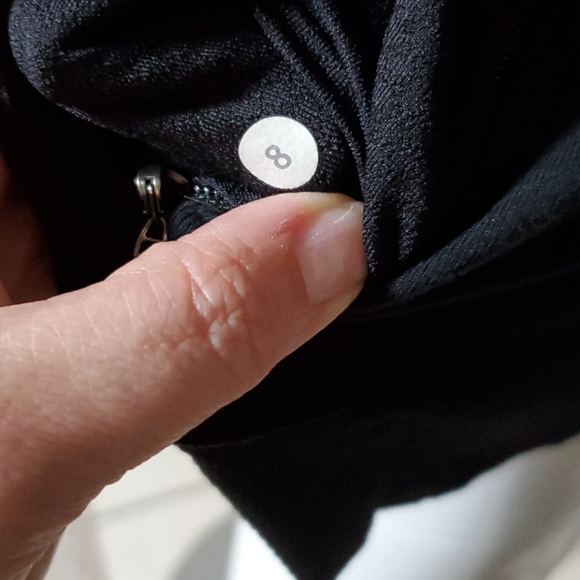 Black Lulu Lemon Wrap Jacket - Picture 2 of 4